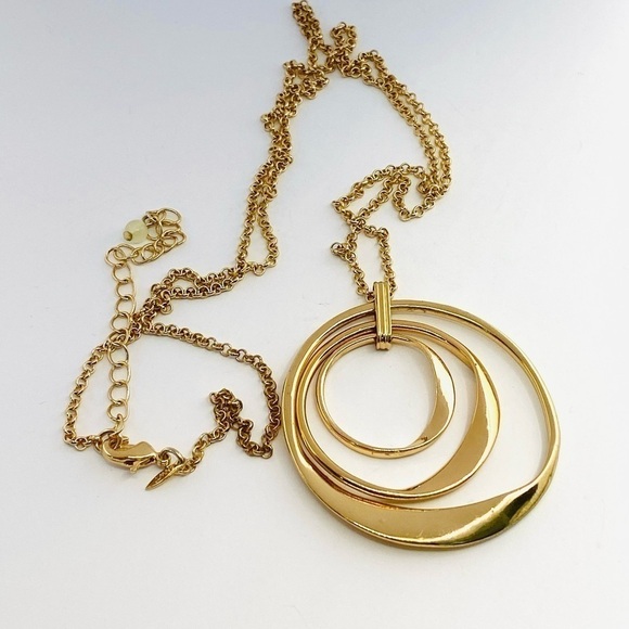 Avon NWT Marked Earrings Necklace Gold Tone Vintage Set - Picture 6 of 16